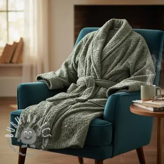 Spugna Animal skin dark green