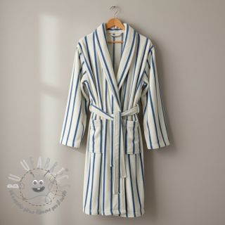 Spugna YARN DYED Stripe SMALL light blue