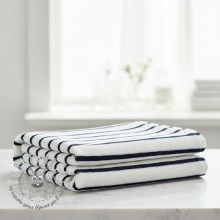 Spugna YARN DYED Stripe SMALL dark blue