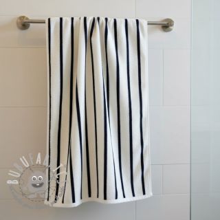 Spugna YARN DYED Stripe SMALL dark blue