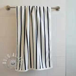 Spugna YARN DYED Stripe SMALL dark blue