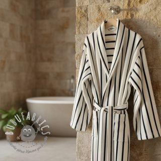 Spugna YARN DYED Stripe SMALL dark blue