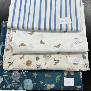 Last pieces package Tessuto di cotone con lino PREMIUM 021