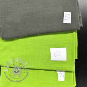 Last pieces package Tessuto di cotone con lino 059