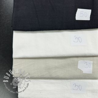Last pieces package Tessuto di cotone con lino 067