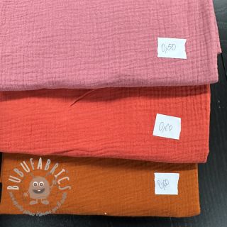 Last pieces package Mussola/Doppia garza ORGANIC 614