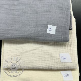 Last pieces package Mussola/Doppia garza ORGANIC 607