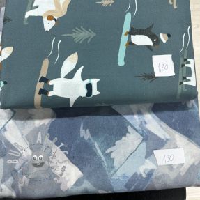 Last pieces package Felpa design digital print 0359