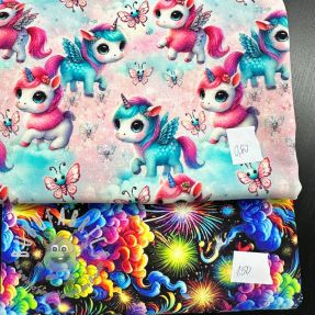 Last pieces package Felpa design digital print 0352