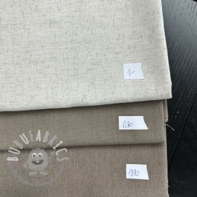 Last pieces package Tessuto di cotone con lino PREMIUM 021
