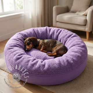 Fleece TEDDY DOUBLE SIDED lilac