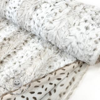 Pelliccia sintetica Animal skin brown