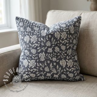 Tessuto di cotone QUILT Gange gris