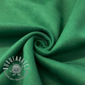 Tessuto scamosciato stretch SCUBA dark green