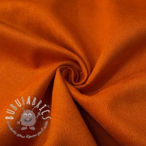 Tessuto scamosciato stretch SCUBA orange