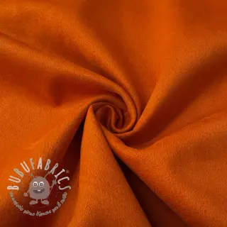 Tessuto scamosciato stretch SCUBA orange