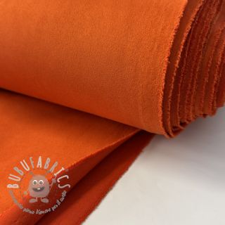 Tessuto scamosciato stretch SCUBA orange