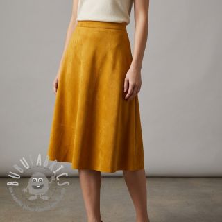 Tessuto scamosciato stretch SCUBA brick