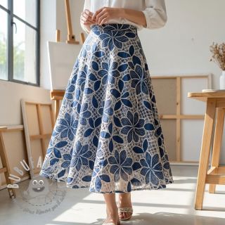 JEANS DENIM Lavicia Lace design A