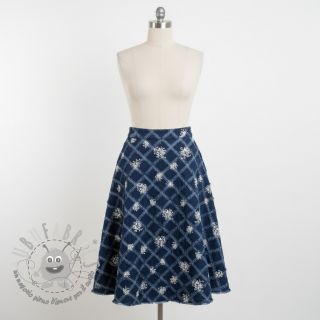 JEANS DENIM EMBROIDERY Fera design A