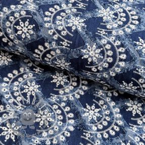 JEANS DENIM EMBROIDERY Fera design B