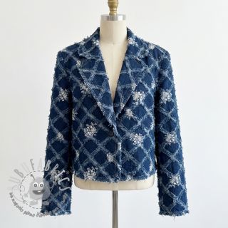 JEANS DENIM EMBROIDERY Fera design A