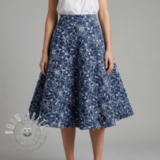 JEANS DENIM EMBROIDERY Fera design C