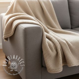 Fleece TEDDY DOUBLE SIDED beige