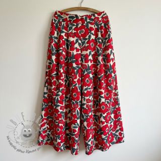 Tessuto di cotone SATIN Flower Kala offwhite