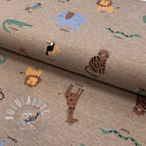 Jersey Safari melange taupe