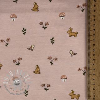 Jersey Bunnies light mauve ORGANIC