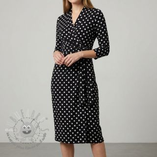 Viscosa RADIANCE Polka dot black