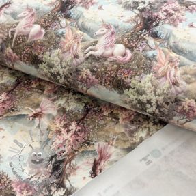 Felpa garzata Fairy tales digital print