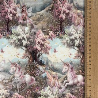 Felpa garzata Fairy tales digital print