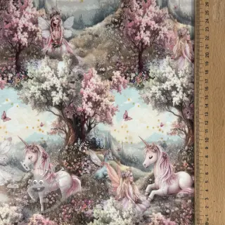 Felpa garzata Fairy tales digital print