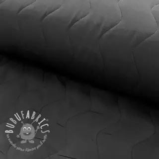 Tessuto trapuntato ZIG ZAG black