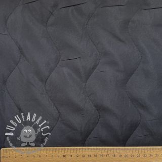 Tessuto trapuntato ZIG ZAG black