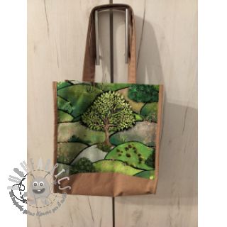 Tessuto decorativo Forest hill spring digital print