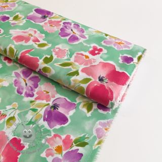 Viscosa ECOVERO Flowers design B digital print