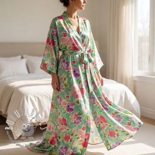 Viscosa ECOVERO Flowers design B digital print