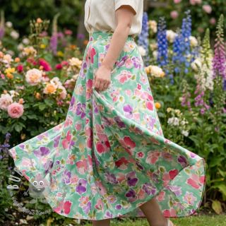 Viscosa ECOVERO Flowers design B digital print