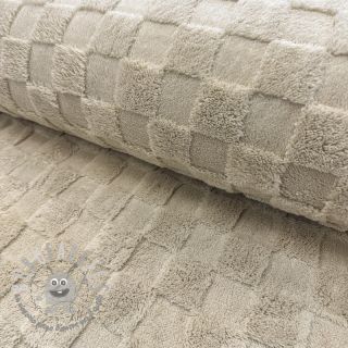 Fleece JACQUARD Check ecru