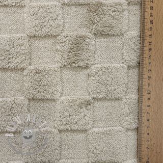 Fleece JACQUARD Check ecru