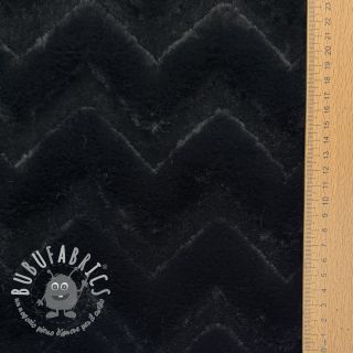 Fleece Abstract black