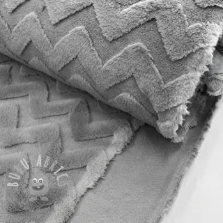 Fleece Abstract grey