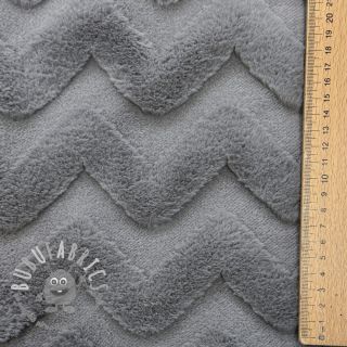 Fleece Abstract grey