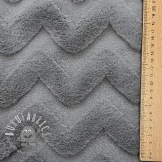 Fleece Abstract grey