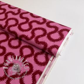 Viscosa STRETCH Abstract pink