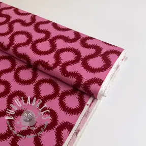 Viscosa STRETCH Abstract pink