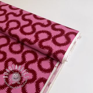 Viscosa STRETCH Abstract pink